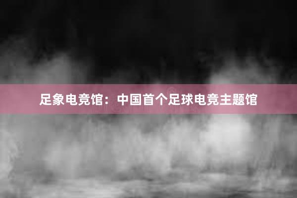 足象电竞馆：中国首个足球电竞主题馆